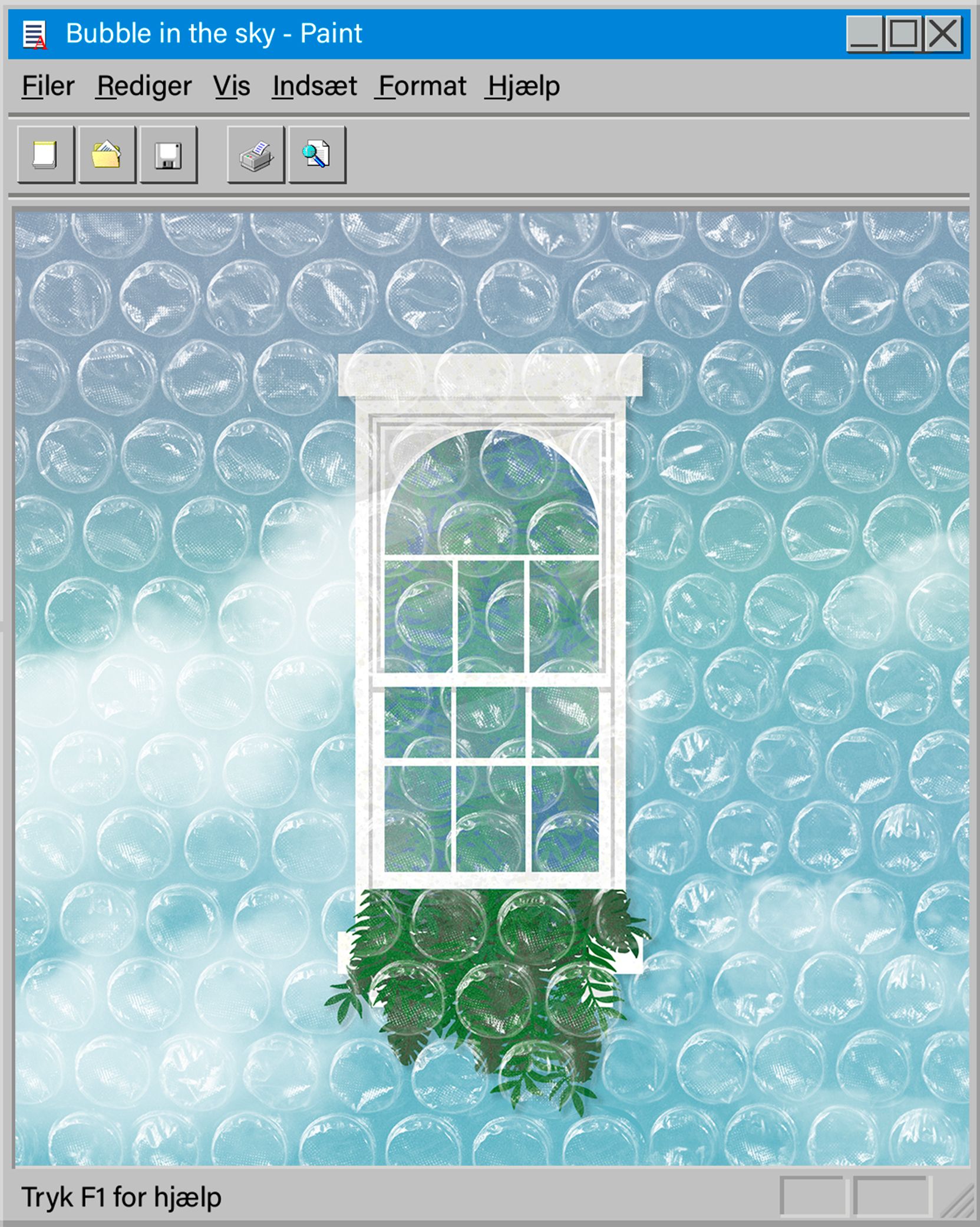 Bubble in the sky