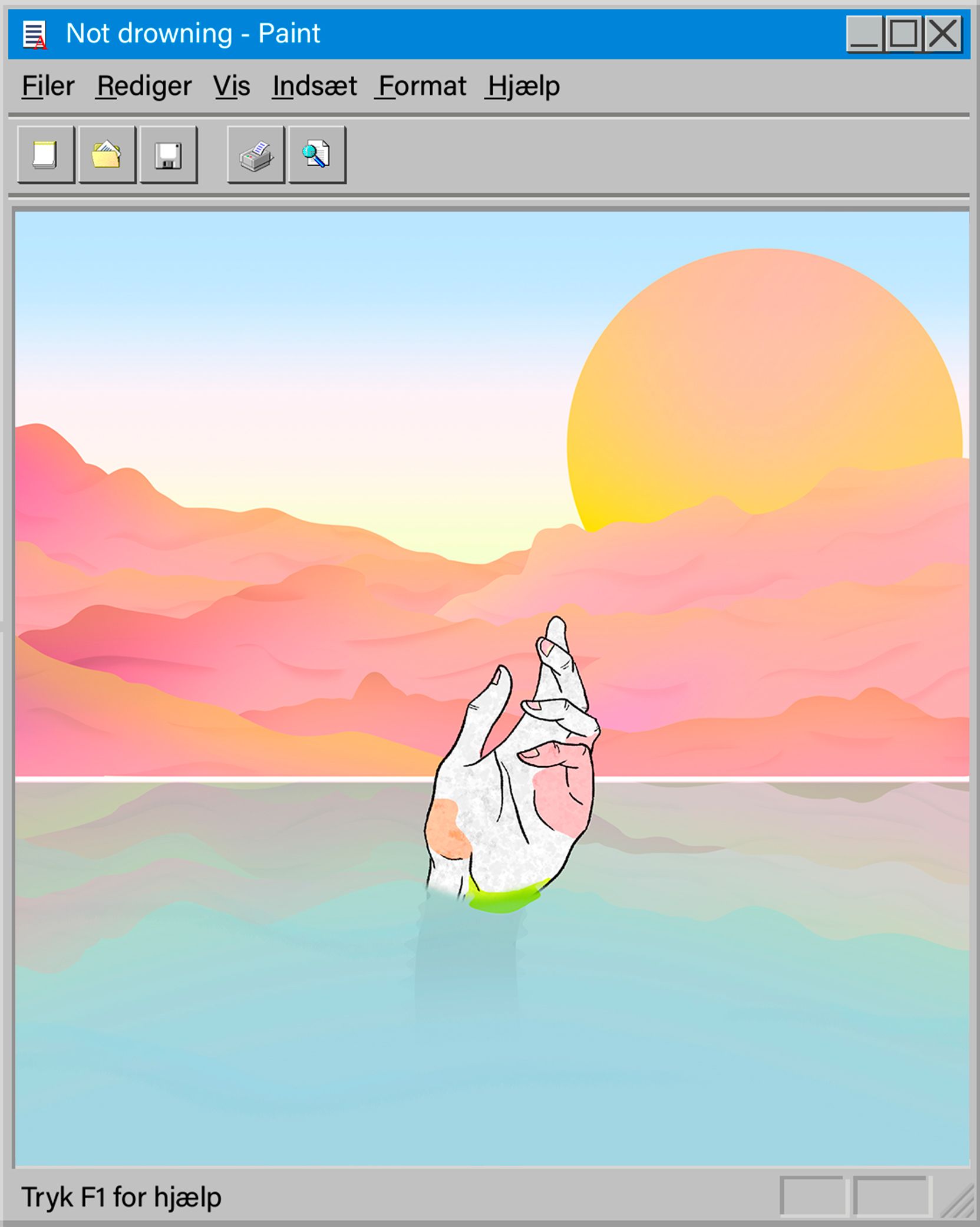 Not drowning